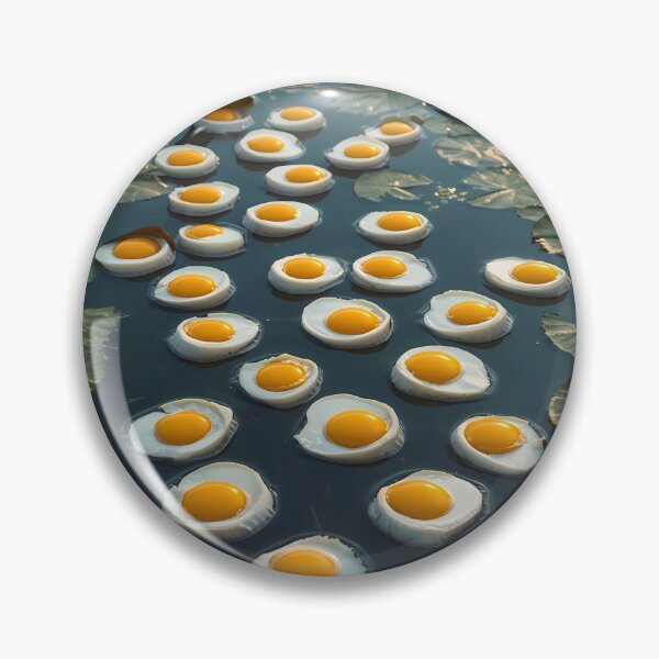 Item preview, Eggs on water lilies. designed and sold by MyHappyArtShop.