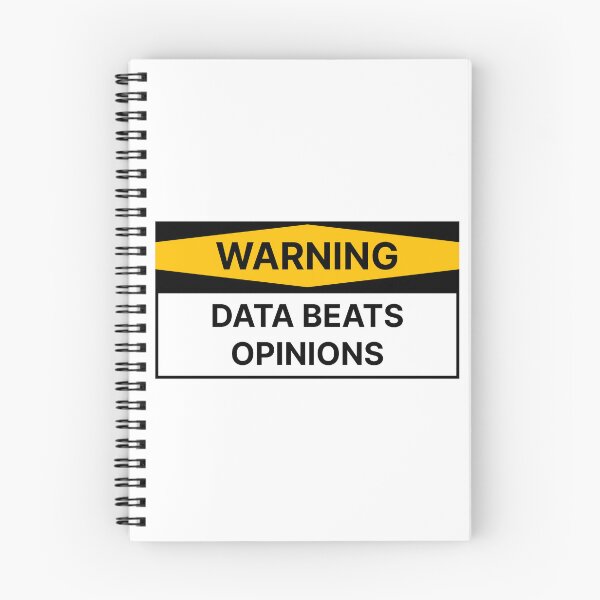 Item preview, Data beats opinions designed and sold by Jiben44.