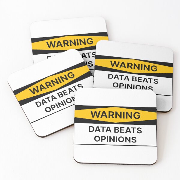 Item preview, Data beats opinions designed and sold by Jiben44.