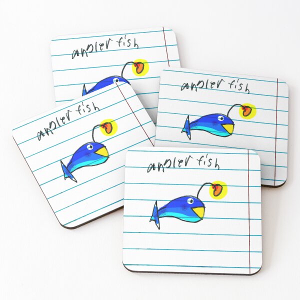 Item preview, Anglerfish Animals of the World | Hand-Drawn & Digitally Colored  designed and sold by DigitKabluey.