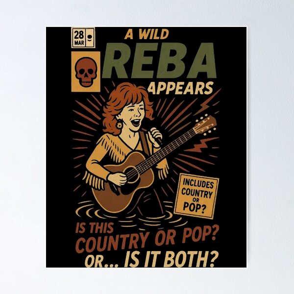 Item preview, Art - Reba McEntire designed and sold by barbarocris.