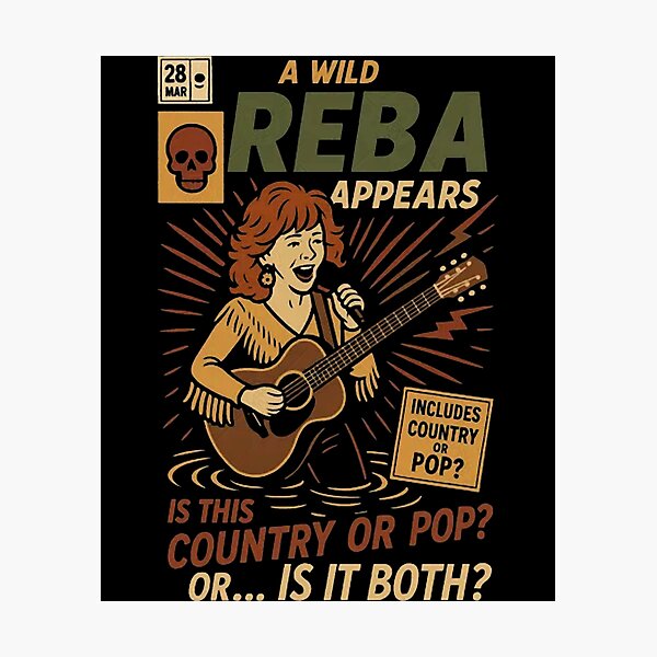 Item preview, Art - Reba McEntire designed and sold by barbarocris.