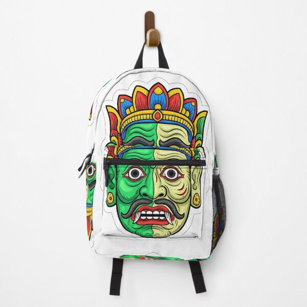 Item preview, Kora Sanniya Paralysis Mask Sticker - Sri Lankan Healing Art designed and sold by bloomling.