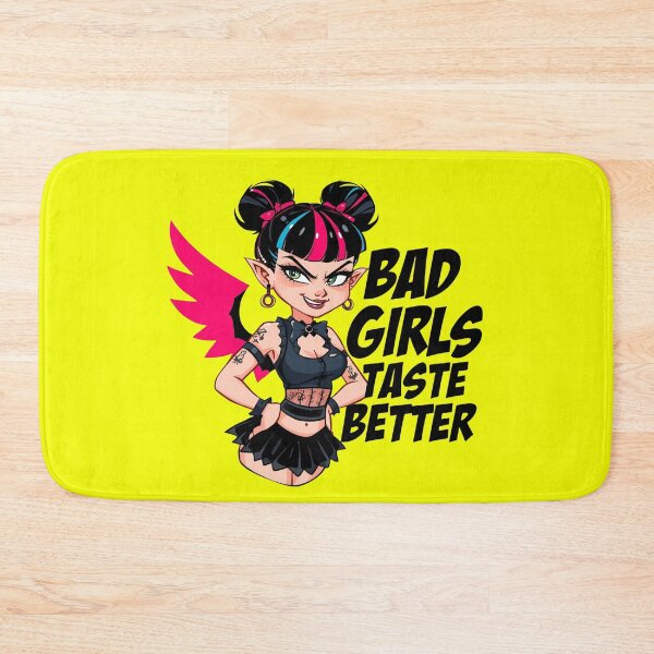 Item preview, Bad Girls Taste Better – Pink Heart Design designed and sold by Lunaria Arts.