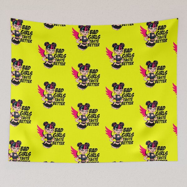Item preview, Bad Girls Taste Better – Pink Heart Design designed and sold by Lunaria Arts.