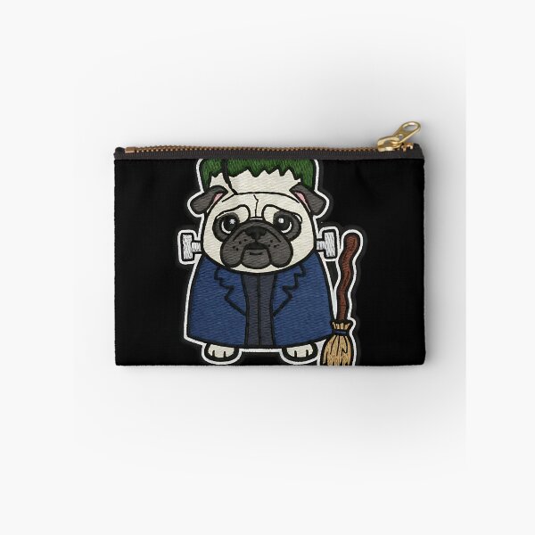 Item preview, Halloween Pug Frankenstein Costume Cute Spooky Dog Trick or Treat Pumpkin designed and sold by ArtDesignTp.