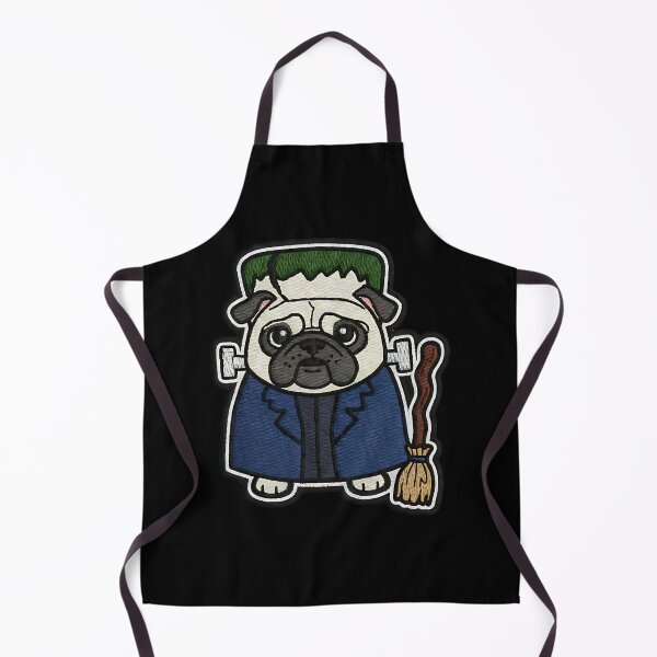 Item preview, Halloween Pug Frankenstein Costume Cute Spooky Dog Trick or Treat Pumpkin designed and sold by ArtDesignTp.