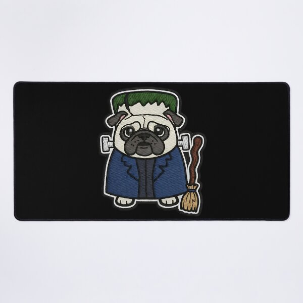 Item preview, Halloween Pug Frankenstein Costume Cute Spooky Dog Trick or Treat Pumpkin designed and sold by ArtDesignTp.