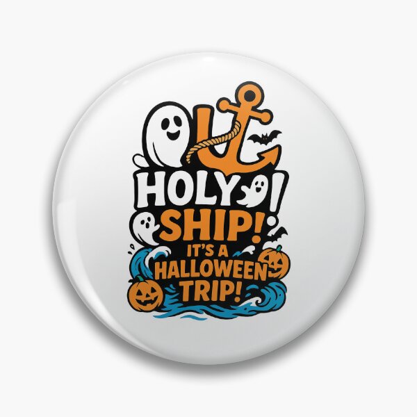 Item preview, Holy Ship! It’s a Halloween Trip Cruise designed and sold by PrintsGate.
