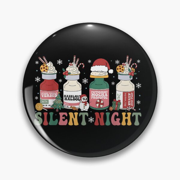 Item preview, Funny Santa Propofol Silent Night ICU Nurses Merry Christmas designed and sold by dianadouri.
