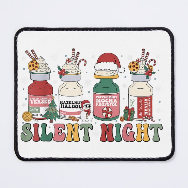 Item preview, Funny Santa Propofol Silent Night ICU Nurses Merry Christmas designed and sold by dianadouri.