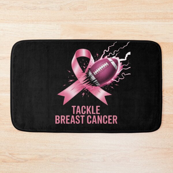 Item preview, October Football Tackle Breast Cancer Awareness Men Women, Tackle Breast Cancer Football Awareness Tee designed and sold by BLZART.