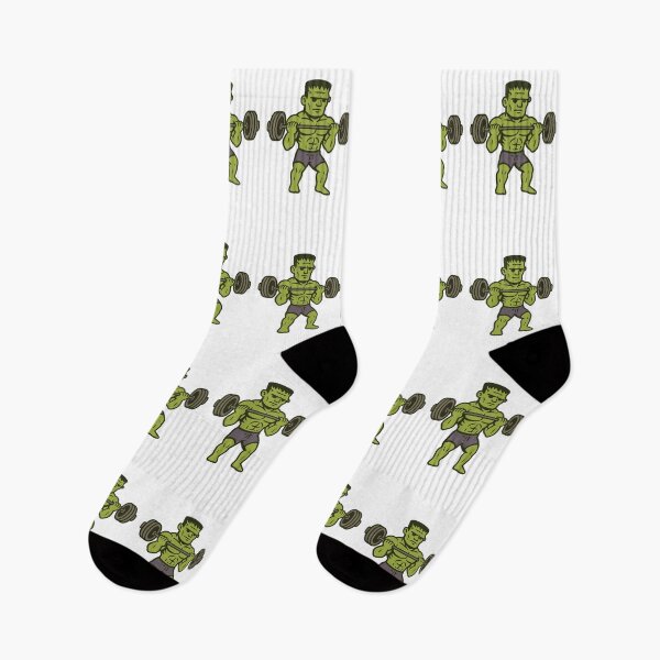 Item preview, Muscular Frankenstein – Monster Gym Design designed and sold by ChillDraws.