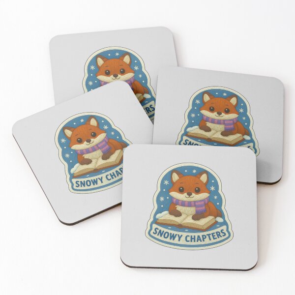 Item preview, Winter Book – Cozy Winter Friends Embroidery Animal Patch Sticker designed and sold by Nuist25.