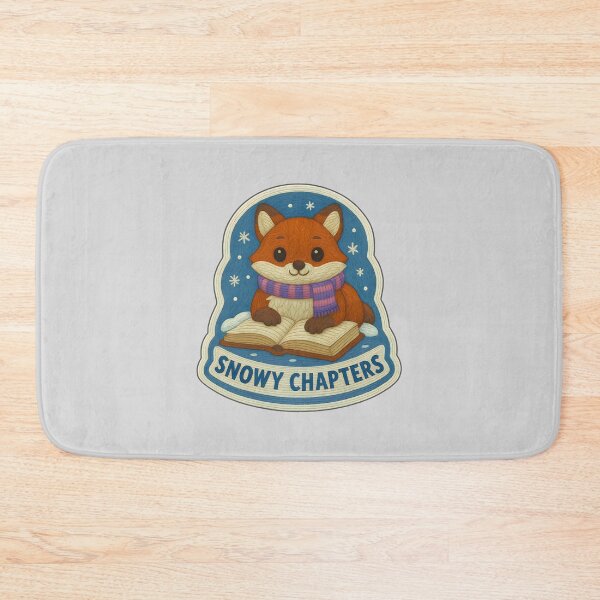 Item preview, Winter Book – Cozy Winter Friends Embroidery Animal Patch Sticker designed and sold by Nuist25.