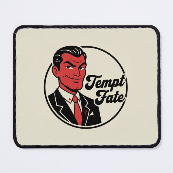 Item preview, Tempt Fate Devil Retro Design designed and sold by weirdfishes123.