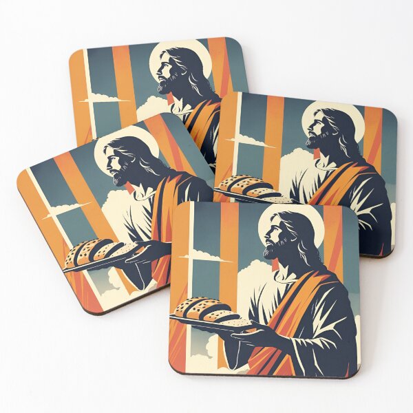 Item preview, Bible Art, Jesus miracle feeding the 5000 designed and sold by Boho Art by Rebecca.