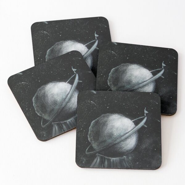 Item preview, Surreal Space Illustration – Between No Land and No Sky designed and sold by the little fennec.