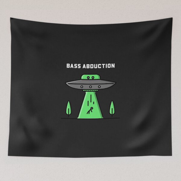 Item preview, Alien Gear - Bass Abduction designed and sold by Totalsphereprints.