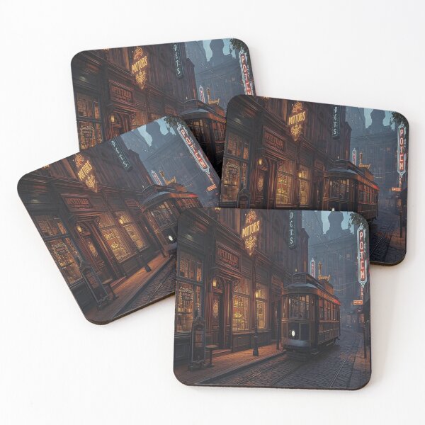 Item preview, Lifestyle Hub: Vintage Magic Cityscape Art: Ethereal & Noir Fantasy designed and sold by M&M Lifestyle Hub.