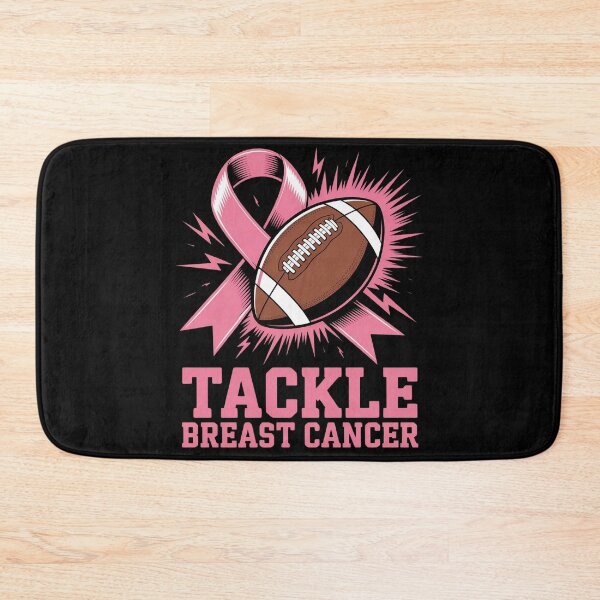 Item preview, October Football Tackle Breast Cancer Awareness Men Women, Tackle Breast Cancer Football Awareness Tee designed and sold by BLZART.