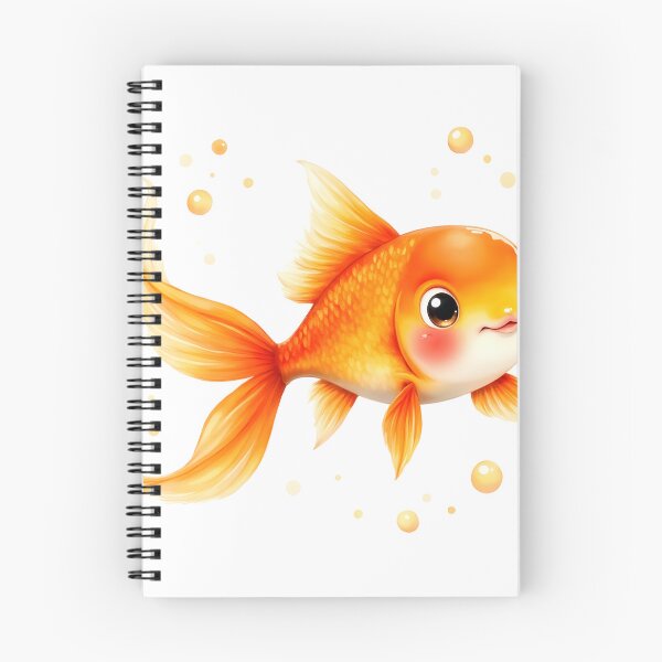 Item preview, Cute Faced Golden Fish  designed and sold by Dompoo.