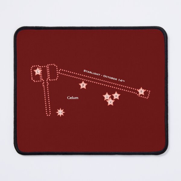 Item preview, Good Stars for October 14 = Constellation Caelum designed and sold by RoseMayBox.