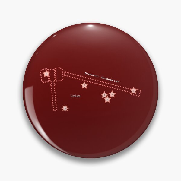 Item preview, Good Stars for October 14 = Constellation Caelum designed and sold by RoseMayBox.