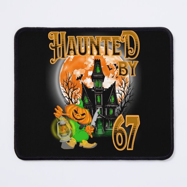 Item preview, Haunted by 67 – funny ghost and pumpkin halloween costume designed and sold by TheEndDesign.