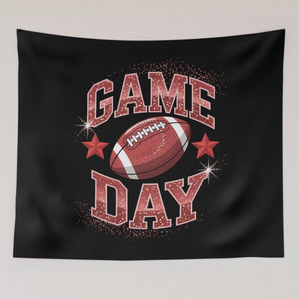 Item preview, Game Day Football Coquette Bow designed and sold by WalshDrawnLaugh.