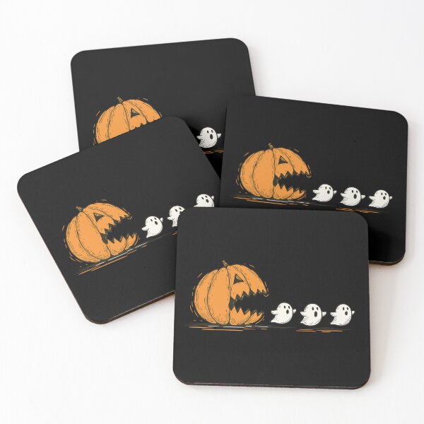 Item preview, Halloween Pumpkin Eat Ghost, Funny Halloween, Halloween Gamer, Halloween Party, Pumpkin Pac Man, Spooky Ghost designed and sold by toongstudio.
