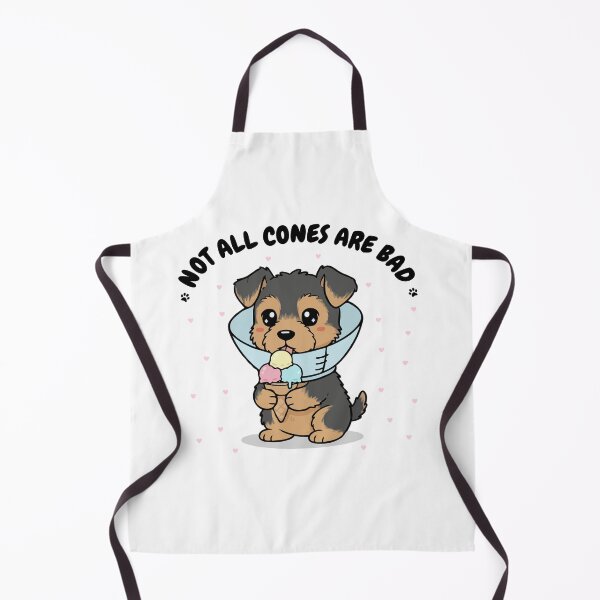 Item preview, Not All Cones Are Bad Airedale Terrier Dog Cone - Funny Ice Cream designed and sold by The Real Life Symphony.