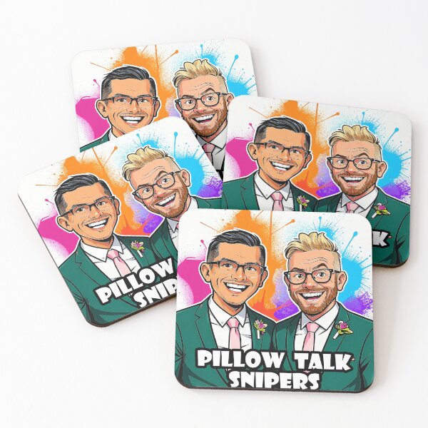 Item preview, Pillow Talk Snipers – 90 Day Fiancé Fan Art Caricature designed and sold by JaaGo PopLab.
