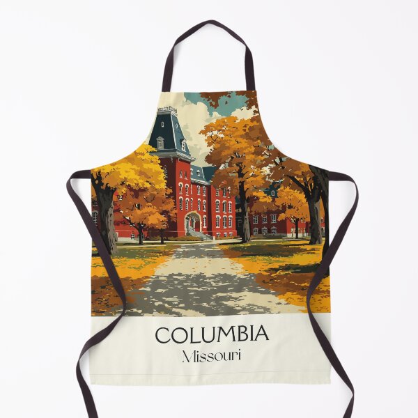 Item preview, Columbia Missouri Vintage Travel Poster | University Campus Art Print | Autumn College Town Decor designed and sold by TuncGK.