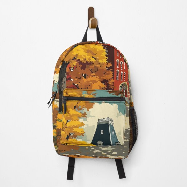 Item preview, Columbia Missouri Vintage Travel Poster | University Campus Art Print | Autumn College Town Decor designed and sold by TuncGK.