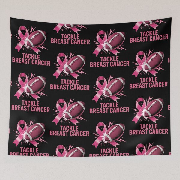 Item preview, October Football Tackle Breast Cancer Awareness Men Women, Tackle Breast Cancer Football Awareness Tee designed and sold by BLZART.