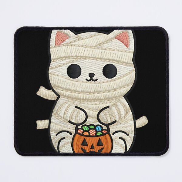 Item preview, Halloween Cat Mummy Costume Cute Spooky Kitty Trick or Treat Pumpkin designed and sold by ArtDesignTp.