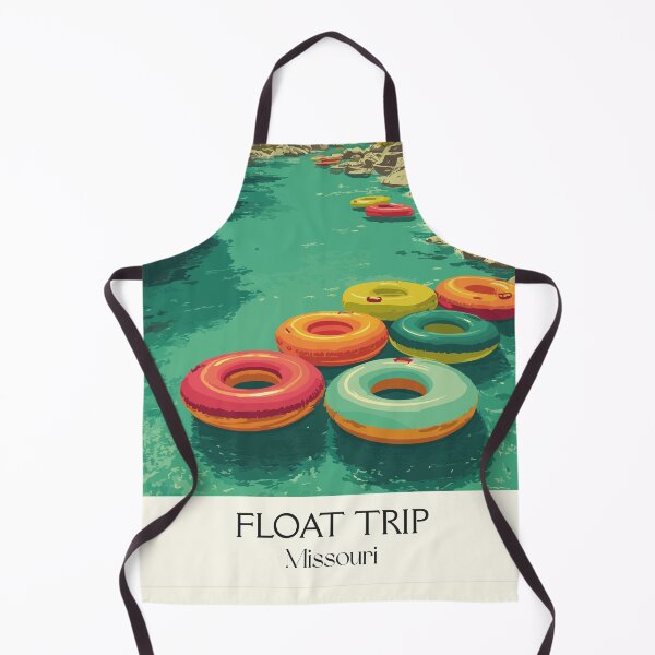 Item preview, Missouri Float Trip Vintage Poster | Ozark River Fun Art Print | Summer Vacation Decor designed and sold by TuncGK.