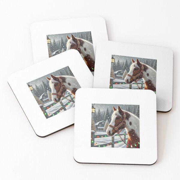 Item preview, Paint Horse Christmas - Holiday Paint Horse designed and sold by Caitlin Soergel.