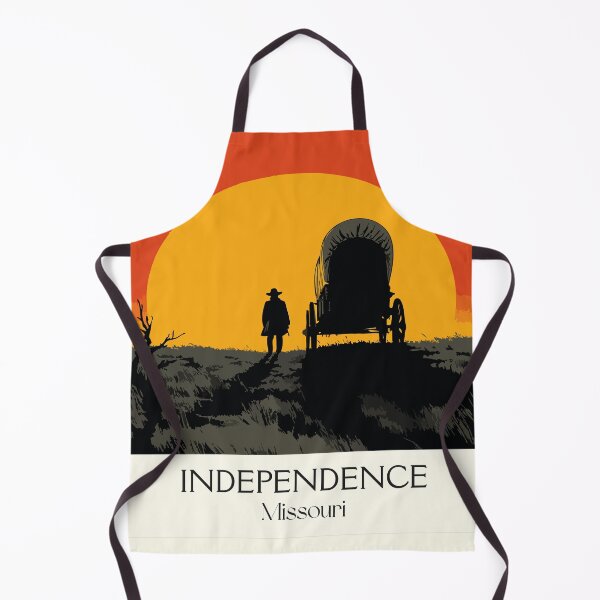 Item preview, Independence Missouri Vintage Poster | Pioneer Trail Sunset Art Print | Western Expansion Decor designed and sold by TuncGK.