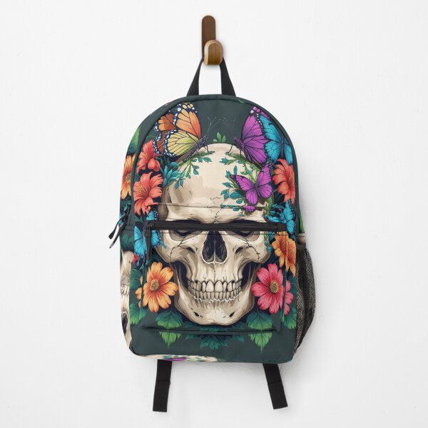 Item preview, Butterflies and Blooms Skull Art designed and sold by Prachodayat Artworks.