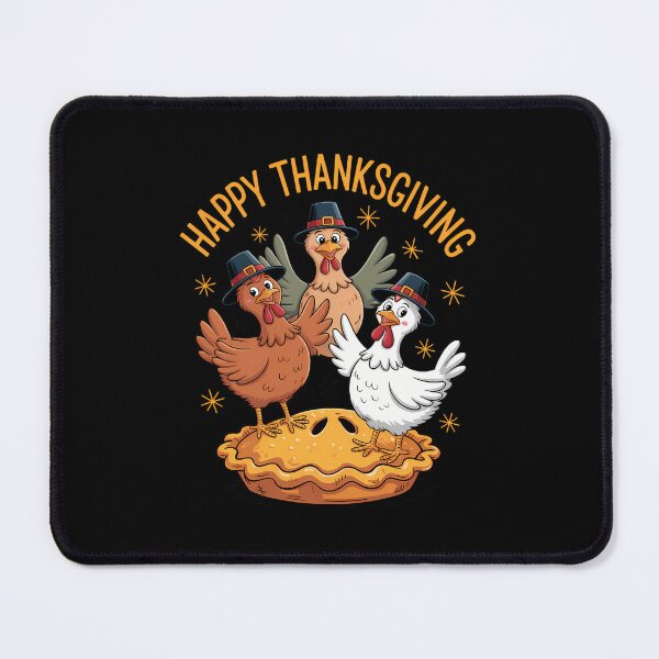 Item preview, Happy Thanksgiving  Chicken Farm designed and sold by WalshDrawnLaugh.