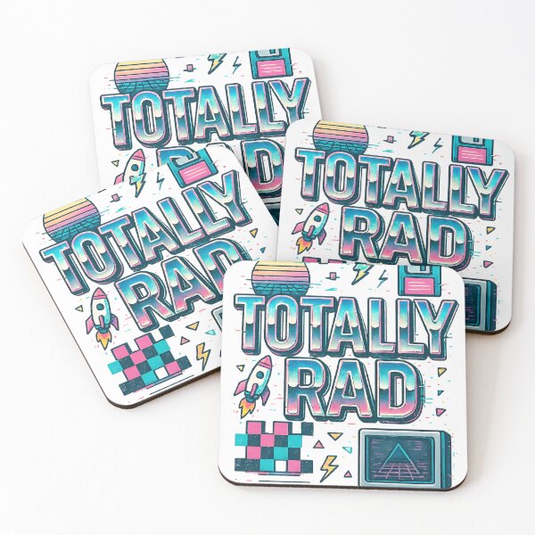 Item preview, Totally Rad Retro 80s Art Design designed and sold by Maligra.