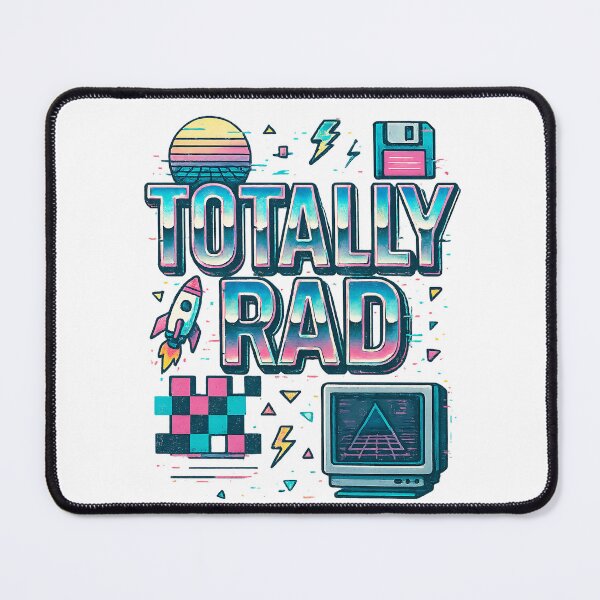 Item preview, Totally Rad Retro 80s Art Design designed and sold by Maligra.