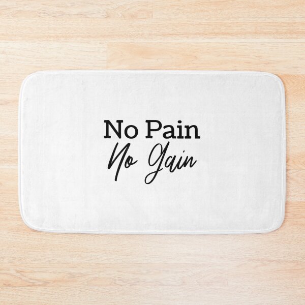 Item preview, No Pain No Gain Motivational Quote | Inspirational | Typography designed and sold by FOREVER Motivated.