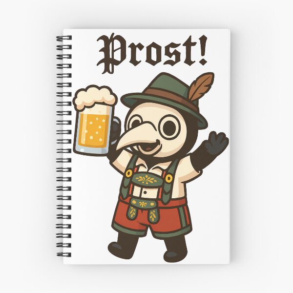 Item preview, Prost, My Plague! – Spooky Cute Oktoberfest Plague Doctor designed and sold by designsbyhw.