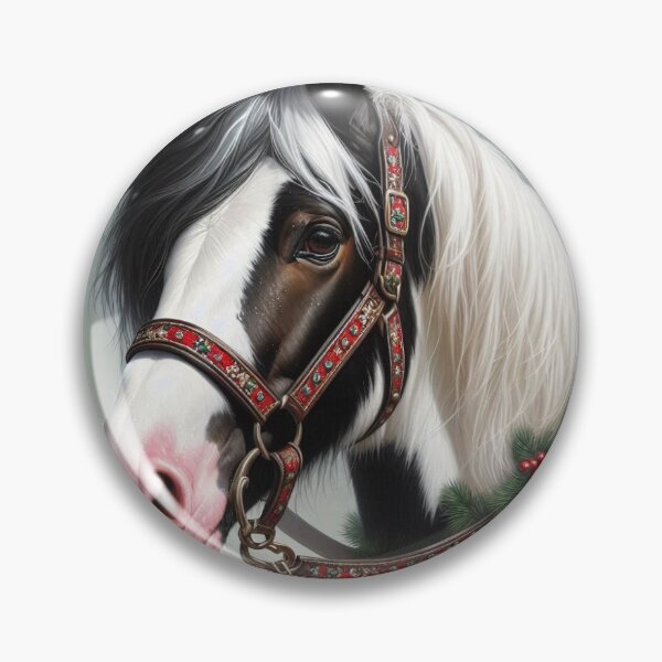 Item preview, Beautiful Paint Horse Holiday - Christmas Horse Tack designed and sold by Caitlin Soergel.