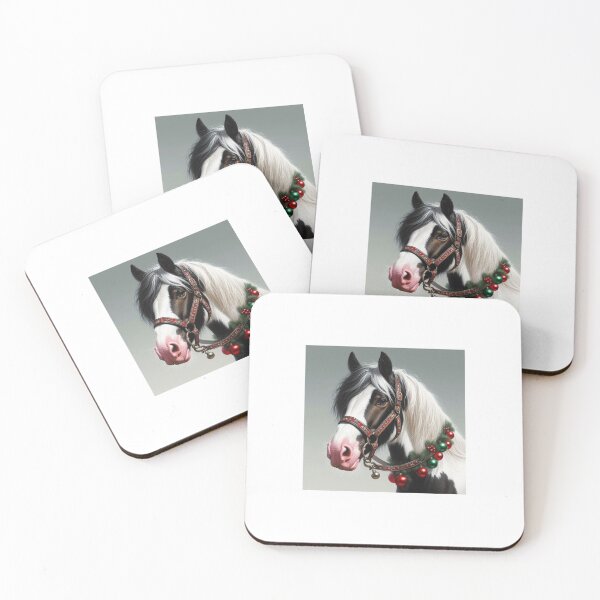 Item preview, Beautiful Paint Horse Holiday - Christmas Horse Tack designed and sold by Caitlin Soergel.