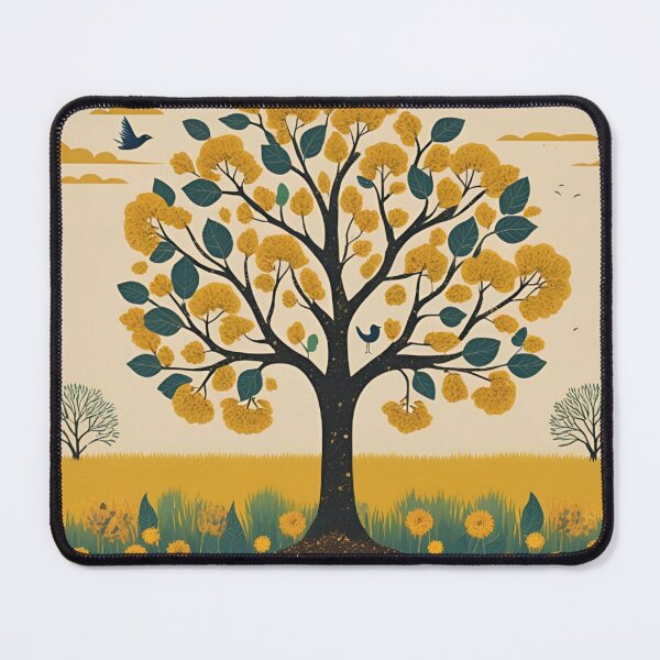 Item preview, Boho Abstract Parable of the Mustard Tree, Bible designed and sold by Boho Art by Rebecca.
