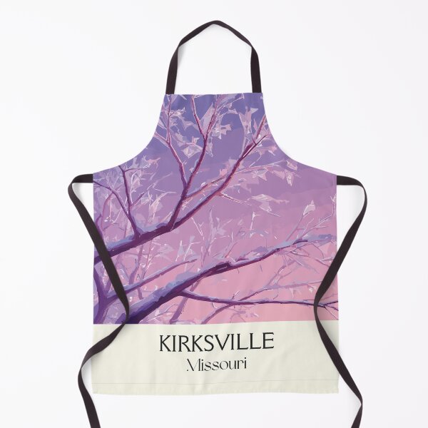 Item preview, Kirksville Missouri Vintage Poster | Spring Blossoms Art Print | Thousand Hills Area Decor designed and sold by TuncGK.